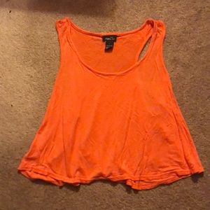 ⚡️Rue21 Women Coral Cropped Muscle Top
